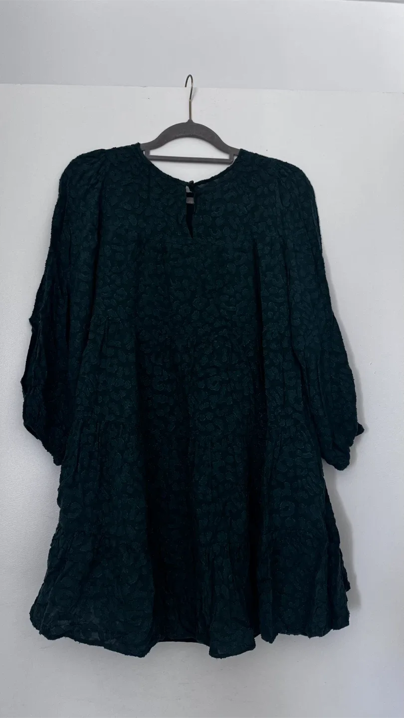 Zara Green Dress Size XS image indicator(3)