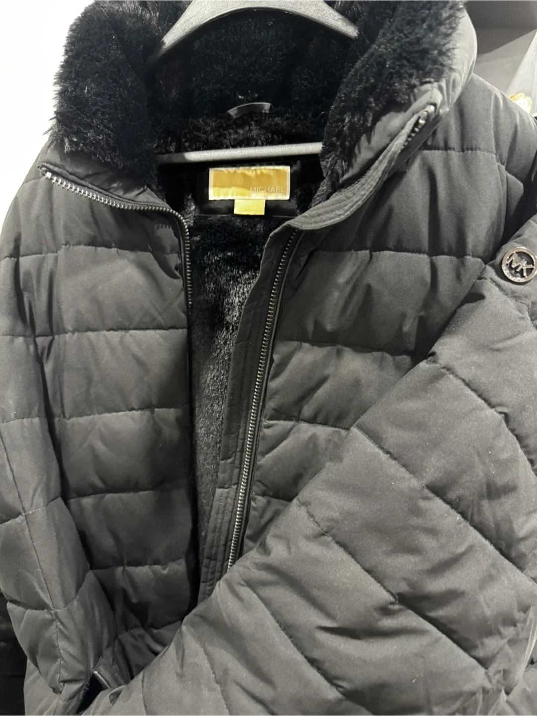 Michael Kors Black Puffer Jacket thumbnail