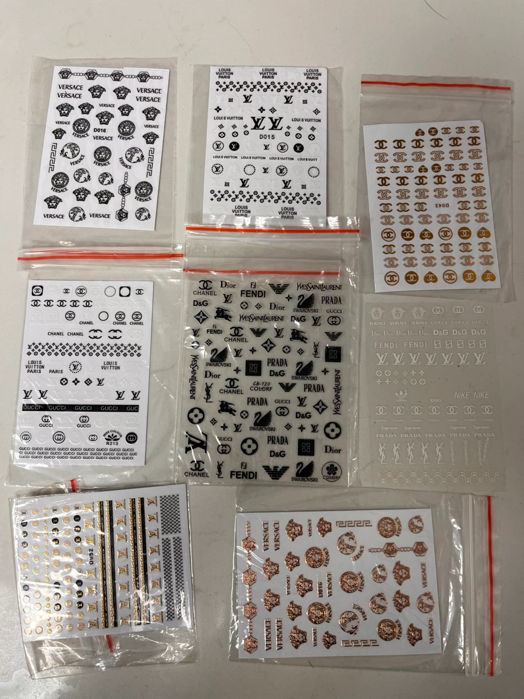 Designer Nail Art Stickers NEW