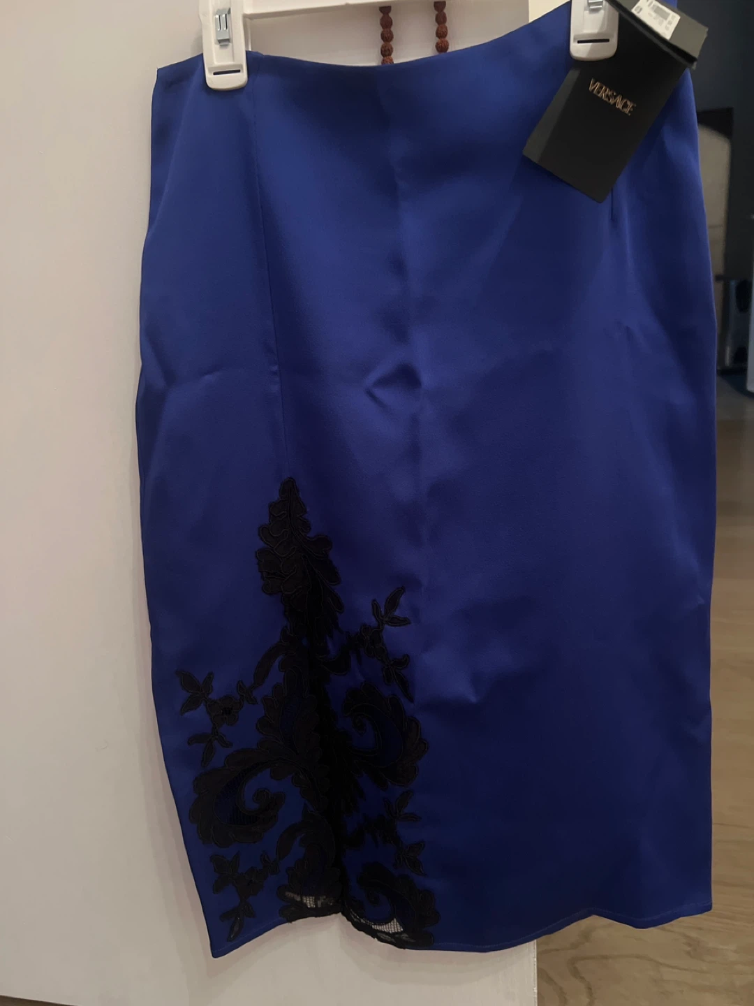 Versace Blue Skirt