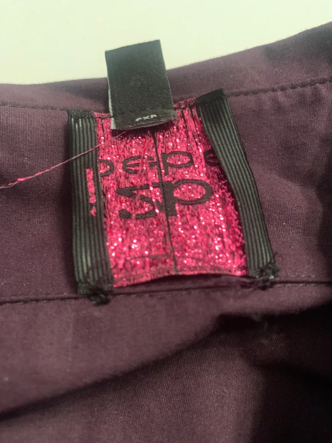 Bebe Purple Belted Jacket image indicator(2)