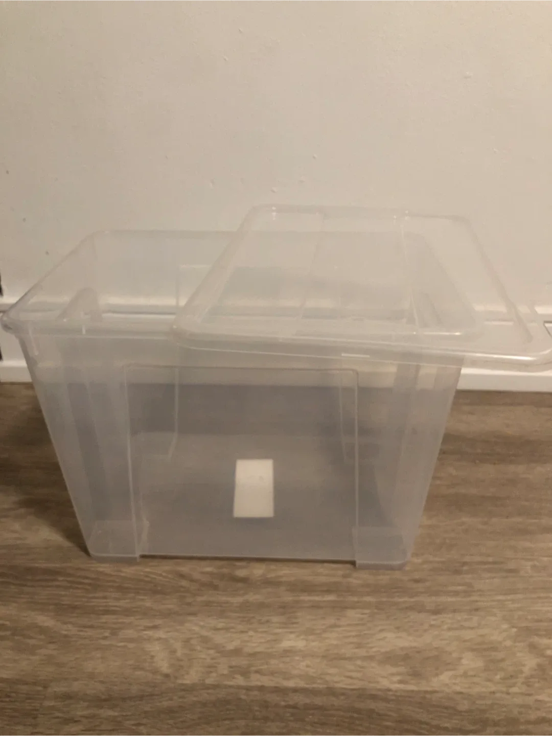 IKEA SAMLA Clear Storage Box - 39x28x28cm thumbnail