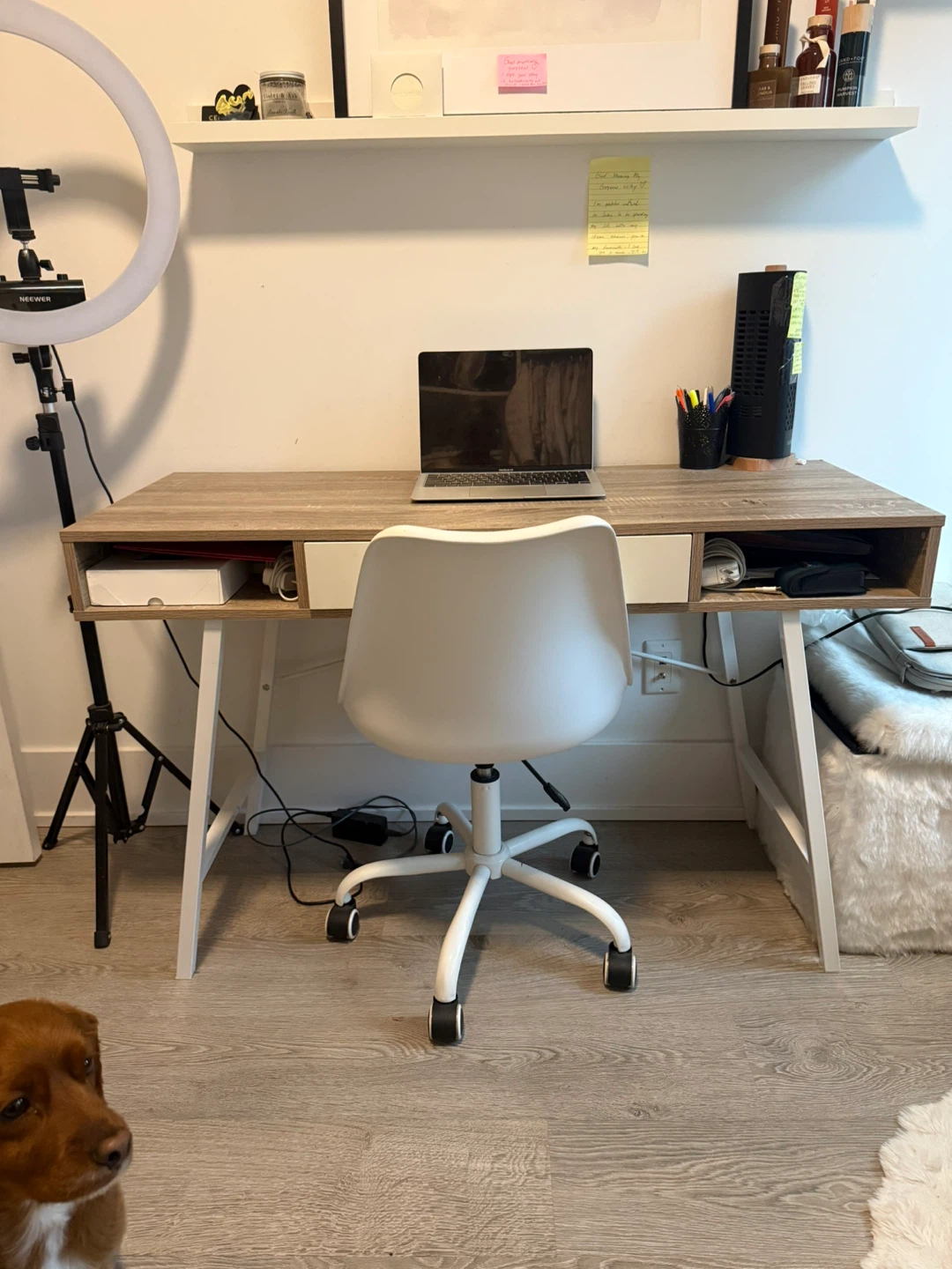 ABBETVED Office Desk - 120 x 48 cm