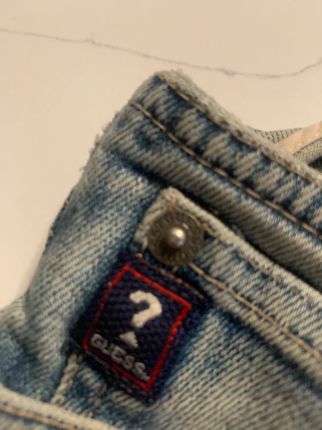 Guess Lace-Up Flare Jeans - Size 24 image indicator(5)