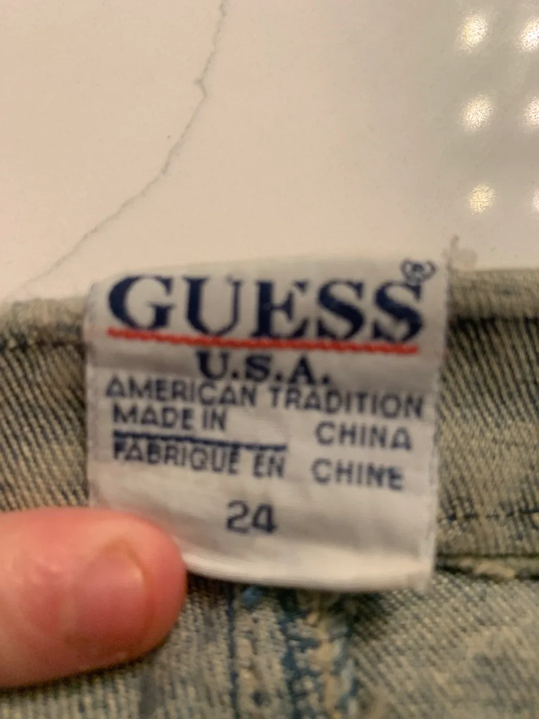 Guess Lace-Up Flare Jeans - Size 24 image indicator(4)