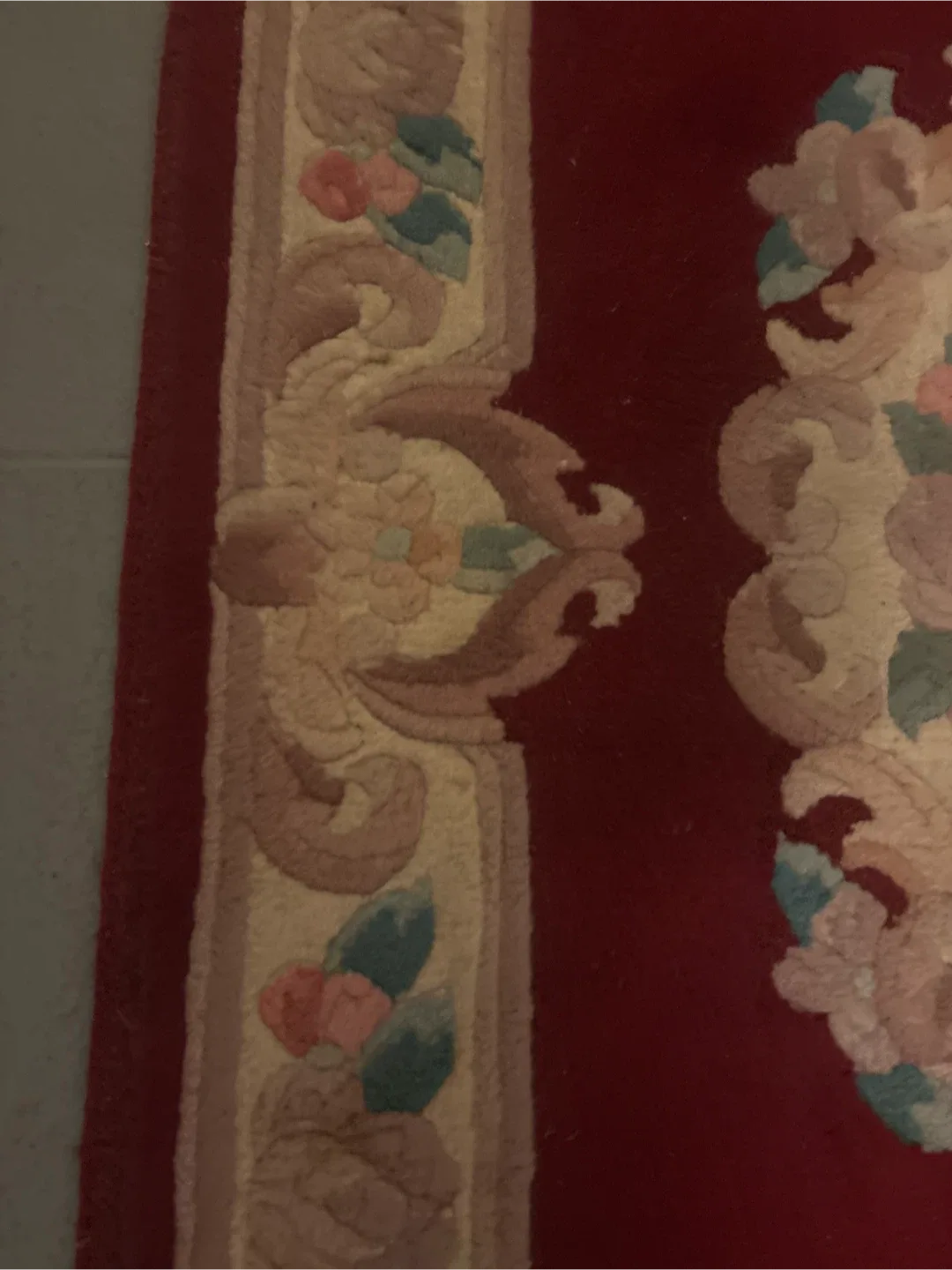 Oriental Hand Knotted Vintage Floral Accent Rug image indicator(6)