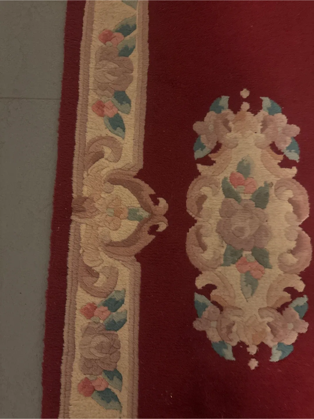 Oriental Hand Knotted Vintage Floral Accent Rug image indicator(5)