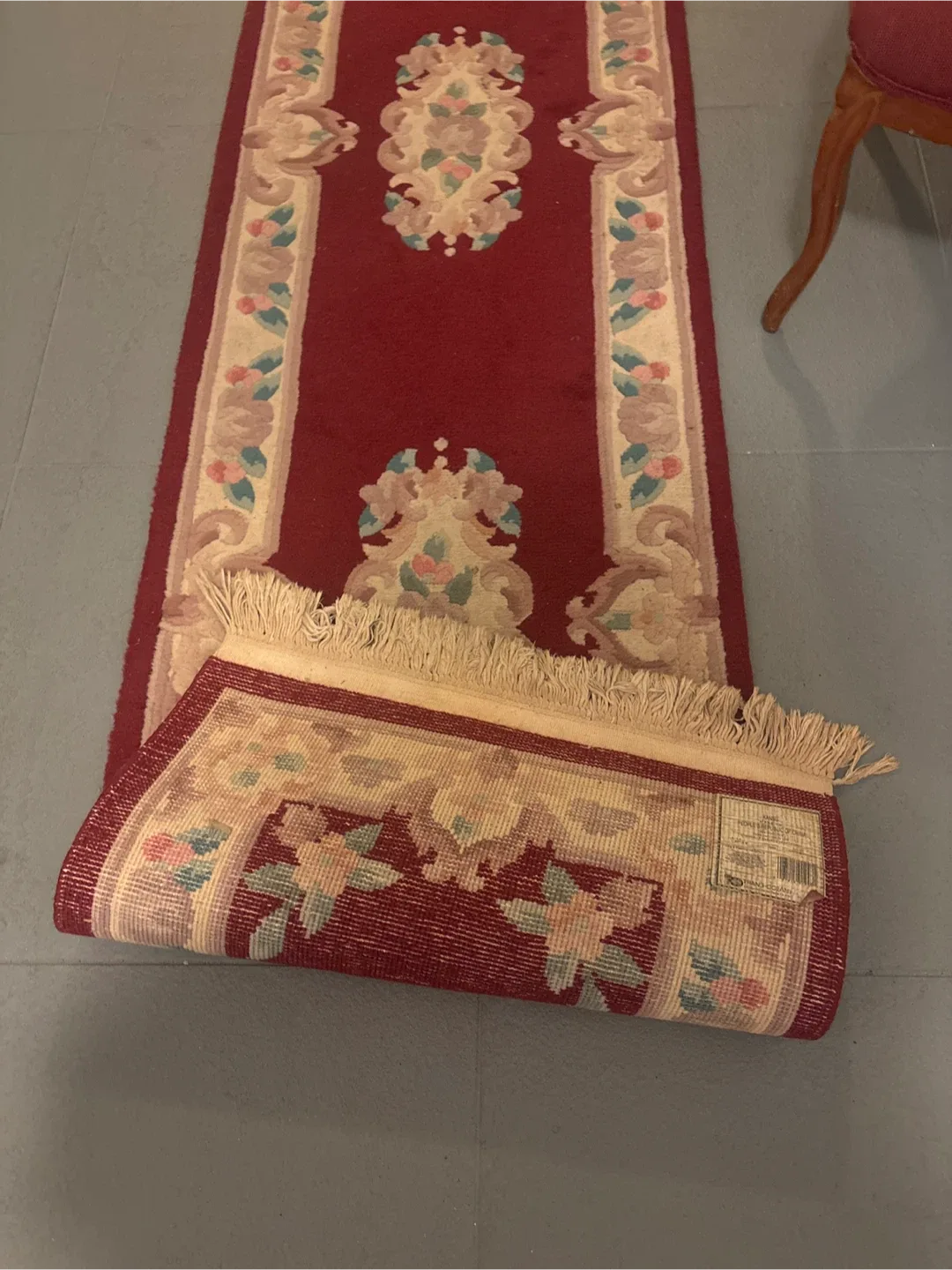 Oriental Hand Knotted Vintage Floral Accent Rug image indicator(8)