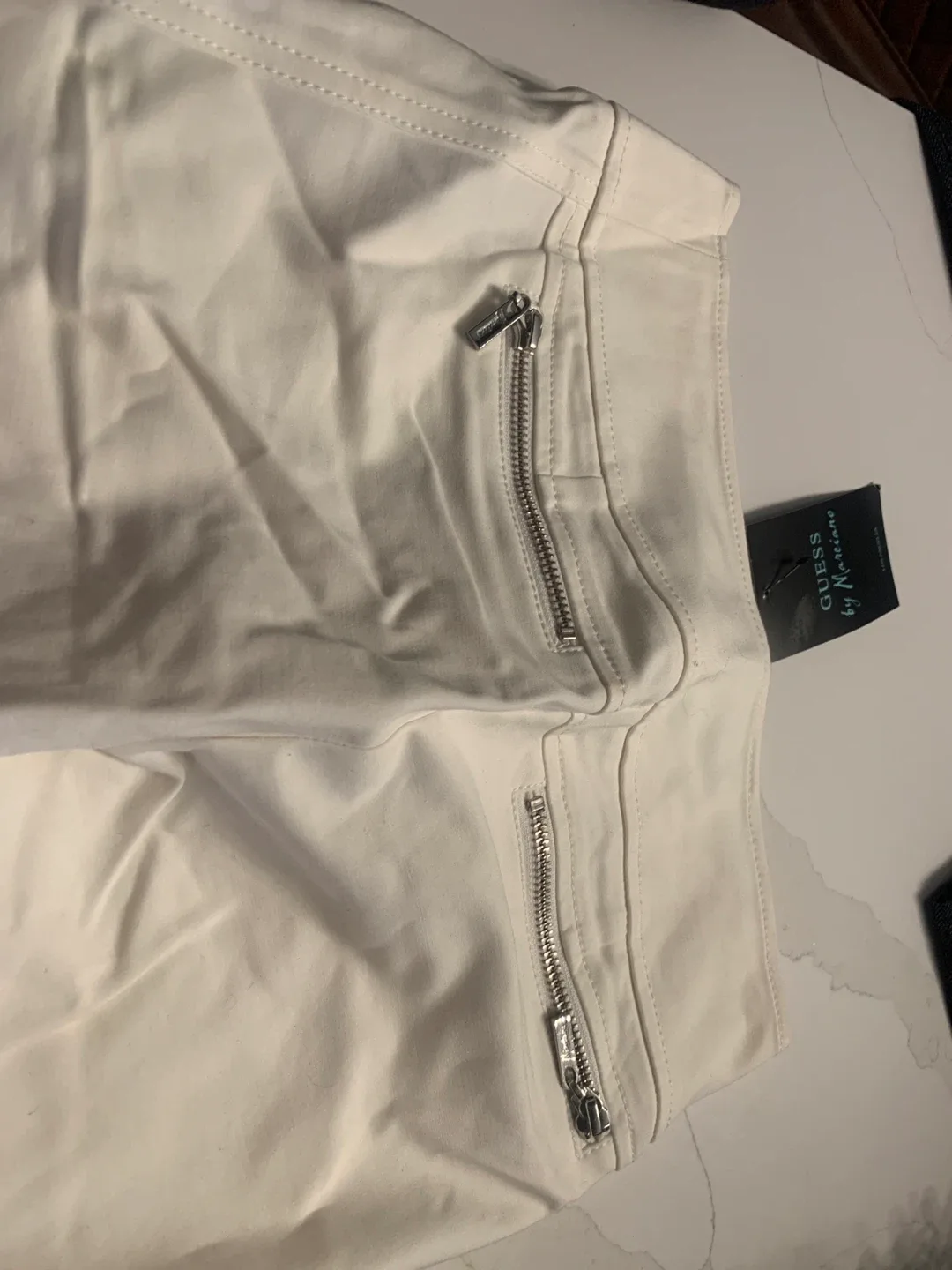 Guess by Marciano White Pants - Size 0 - New with Tags! image indicator(4)