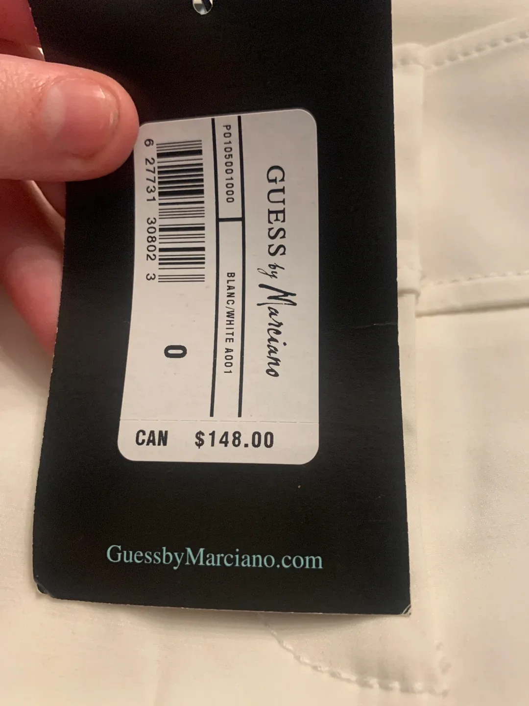 Guess by Marciano White Pants - Size 0 - New with Tags! image indicator(2)