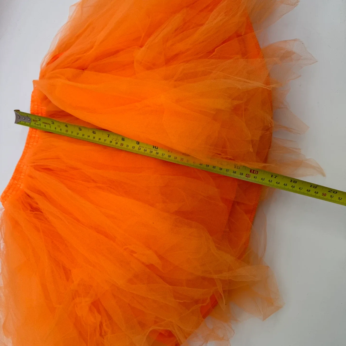 Orange Tulle Tutu Skirt - New Without Tag (Halloween Costume) image indicator(2)