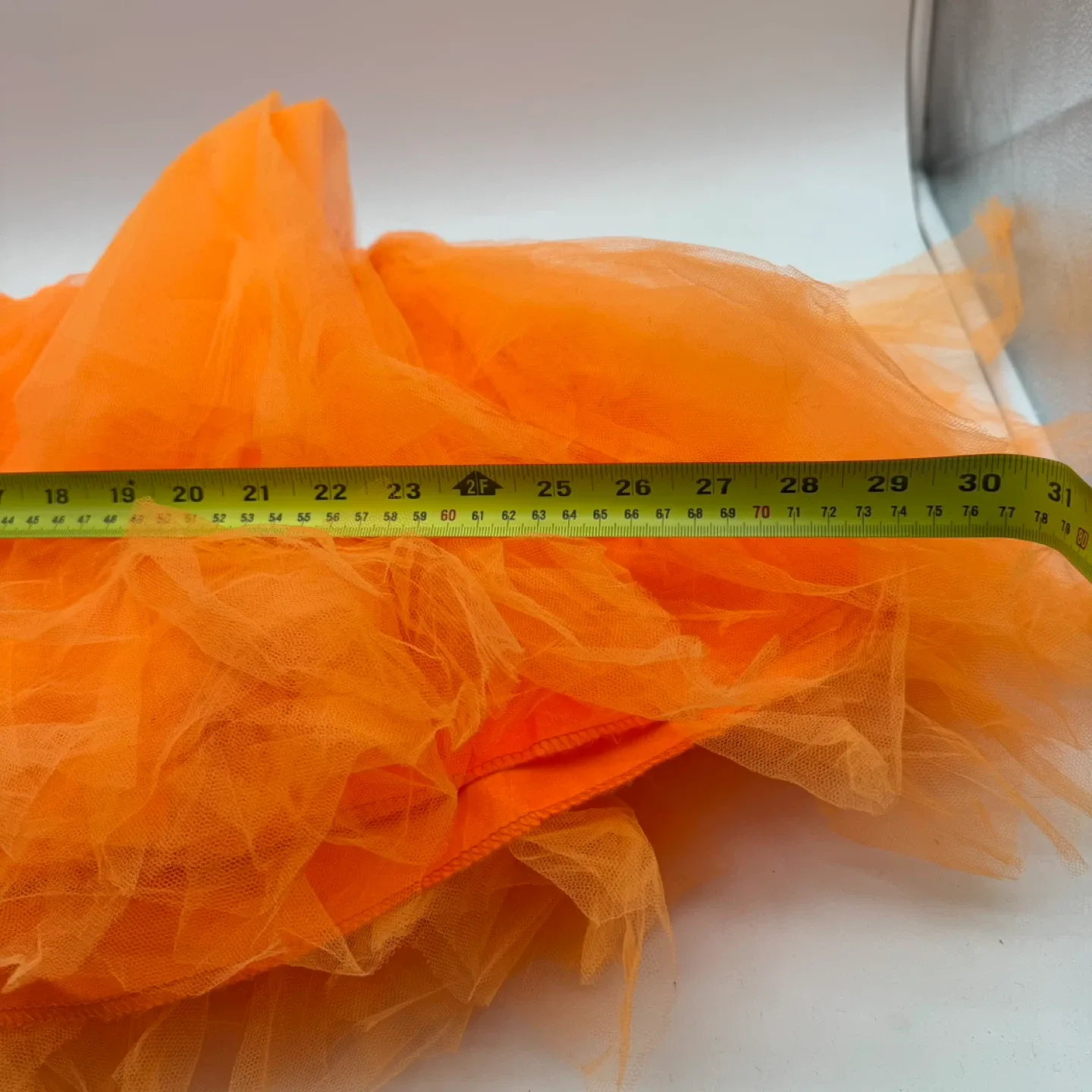 Orange Tulle Tutu Skirt - New Without Tag (Halloween Costume) image indicator(4)