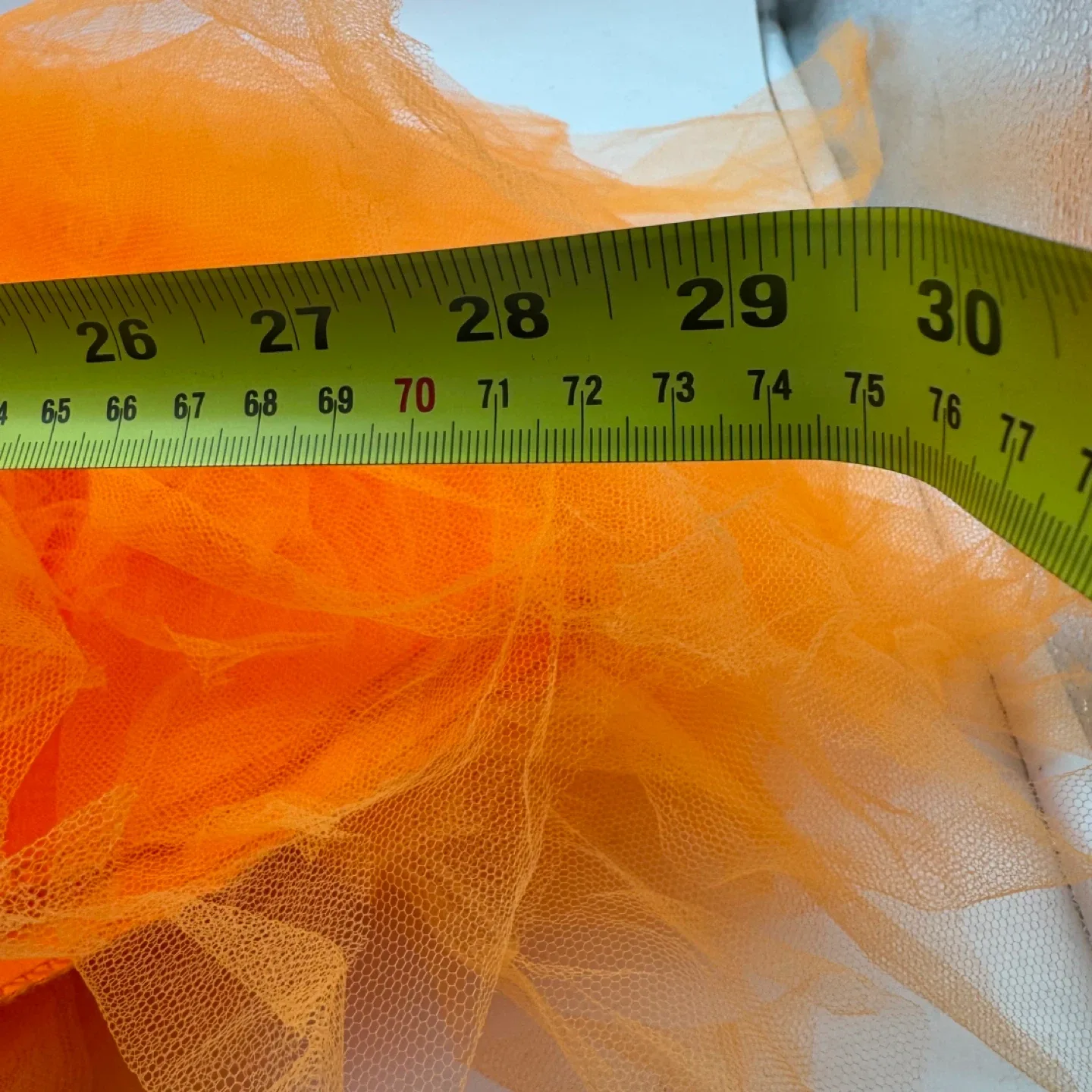 Orange Tulle Tutu Skirt - New Without Tag (Halloween Costume) image indicator(5)