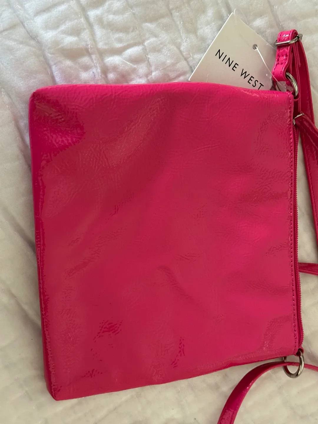 Nine West Pink Crossbody Bag - New with Tags! image indicator(5)