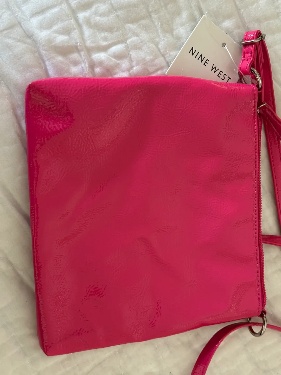 Nine West Pink Crossbody Bag - New with Tags! image indicator(4)