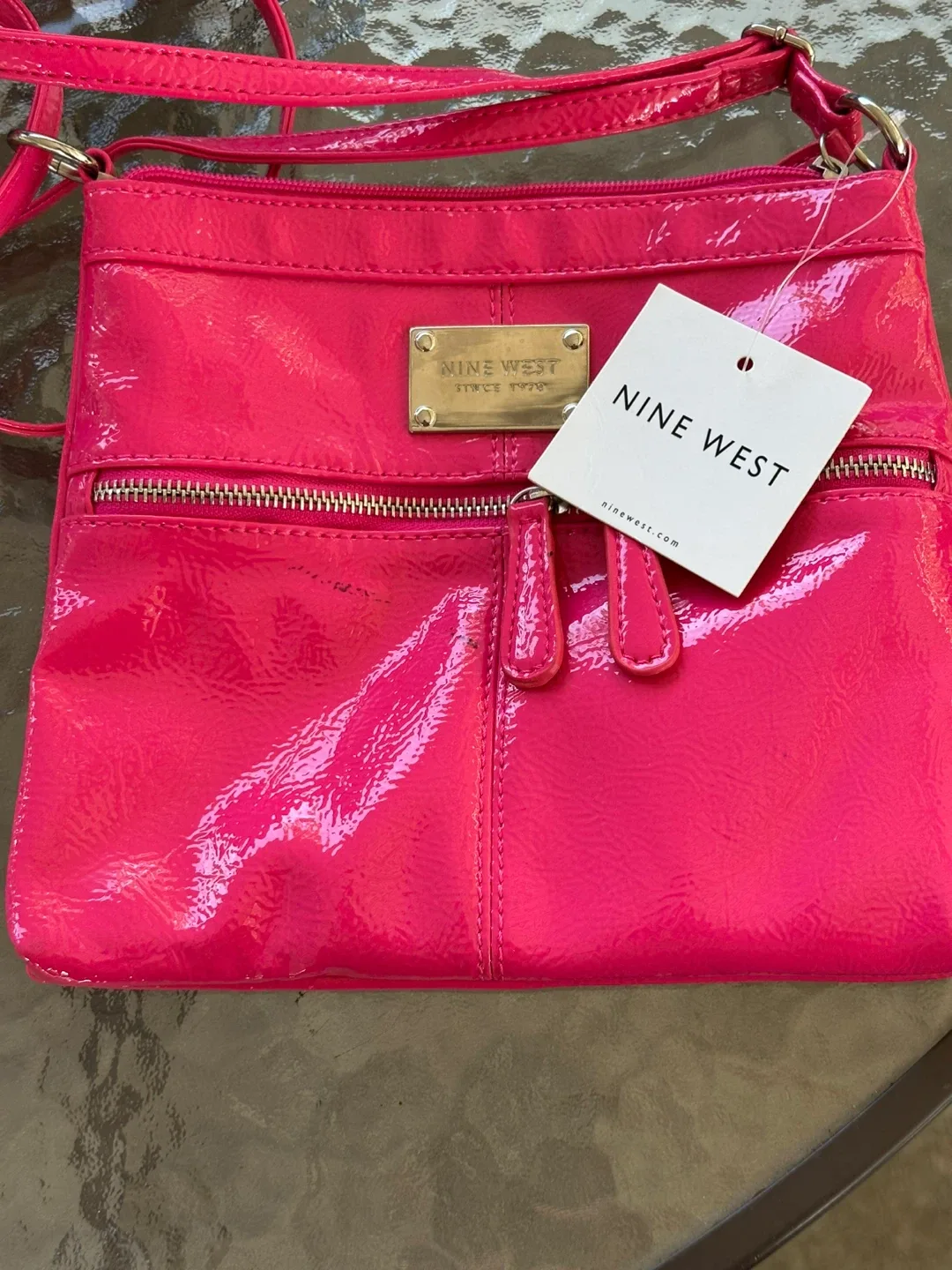 Nine West Pink Crossbody Bag - New with Tags! image indicator(2)