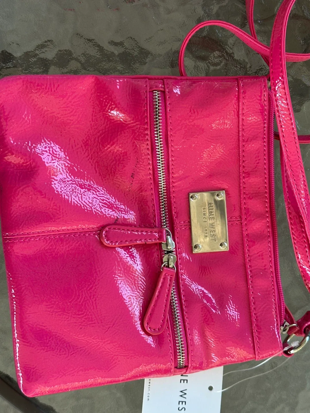 Nine West Pink Crossbody Bag - New with Tags! image indicator(6)