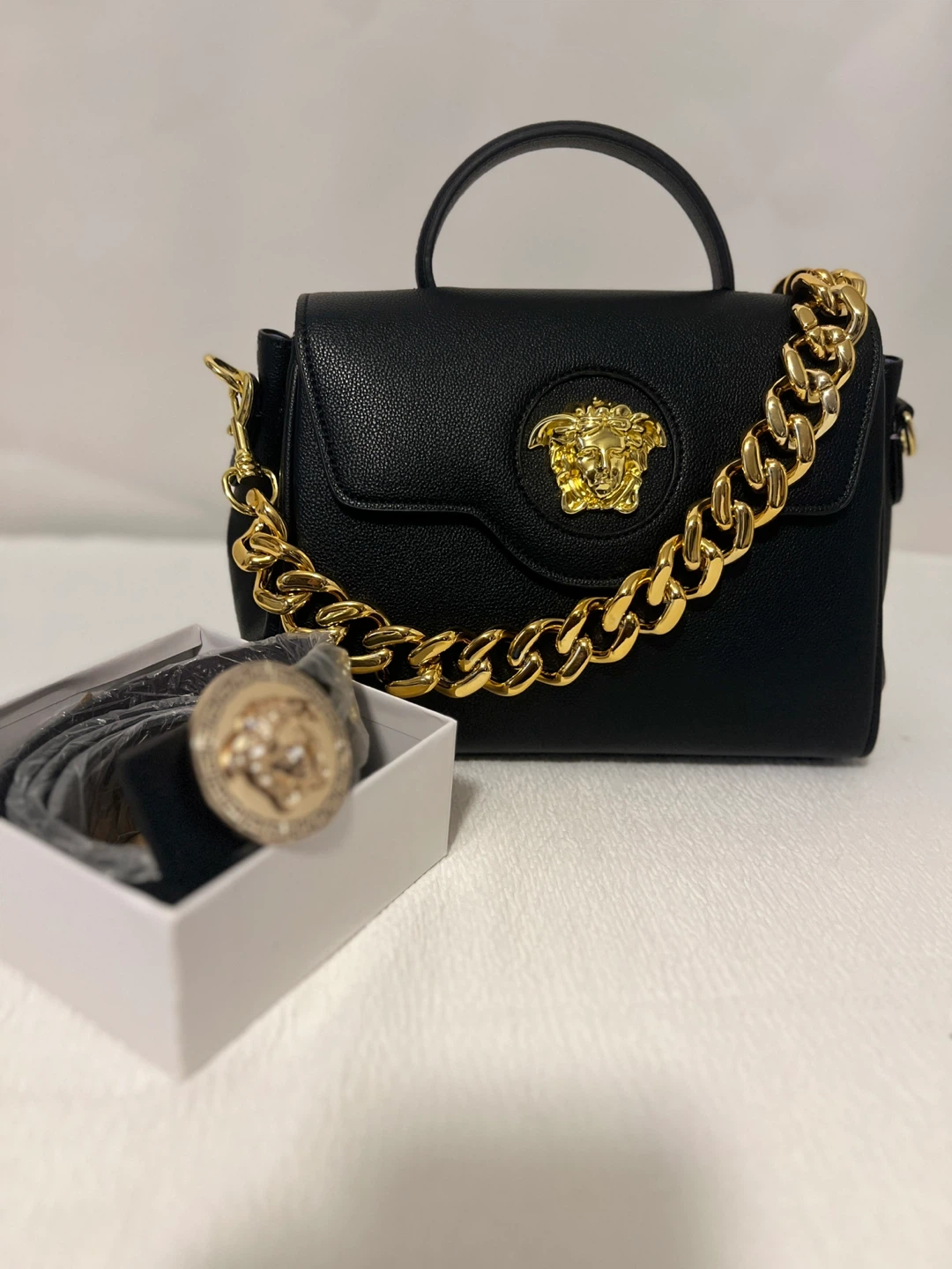 Versace Black Leather Handbag - photo 3
