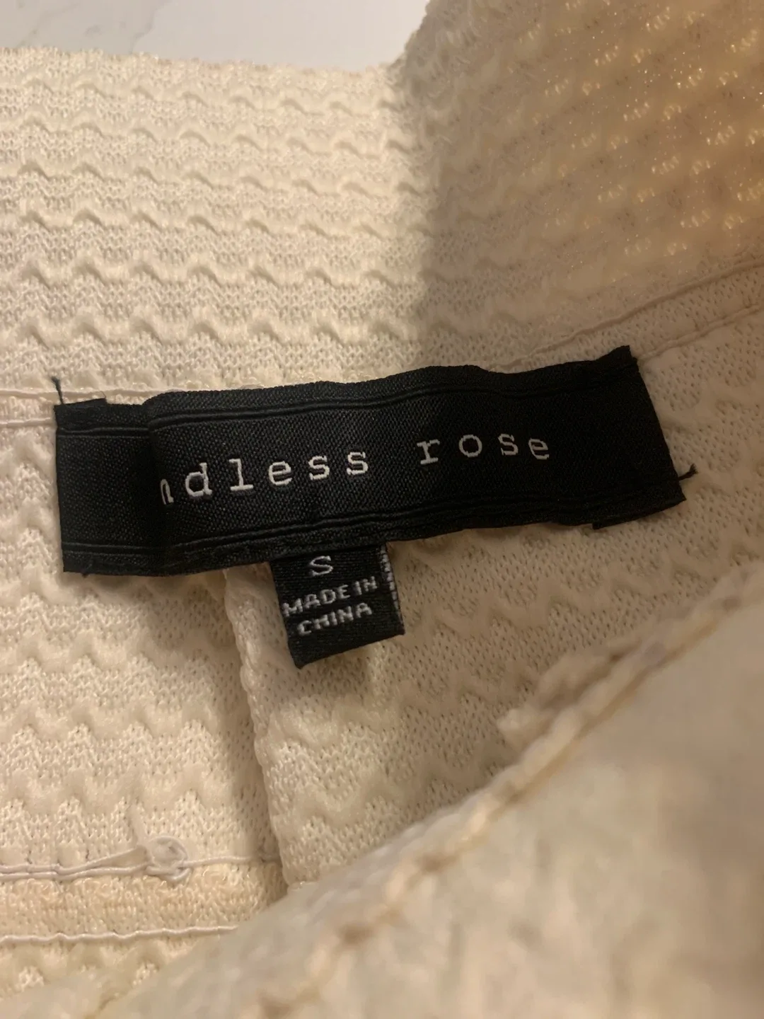 Endless Rose Cream Skirt - Size S image indicator(2)