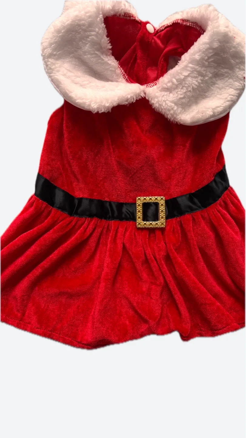 XL Santa Dress - Dog or Cat Holiday Costume thumbnail