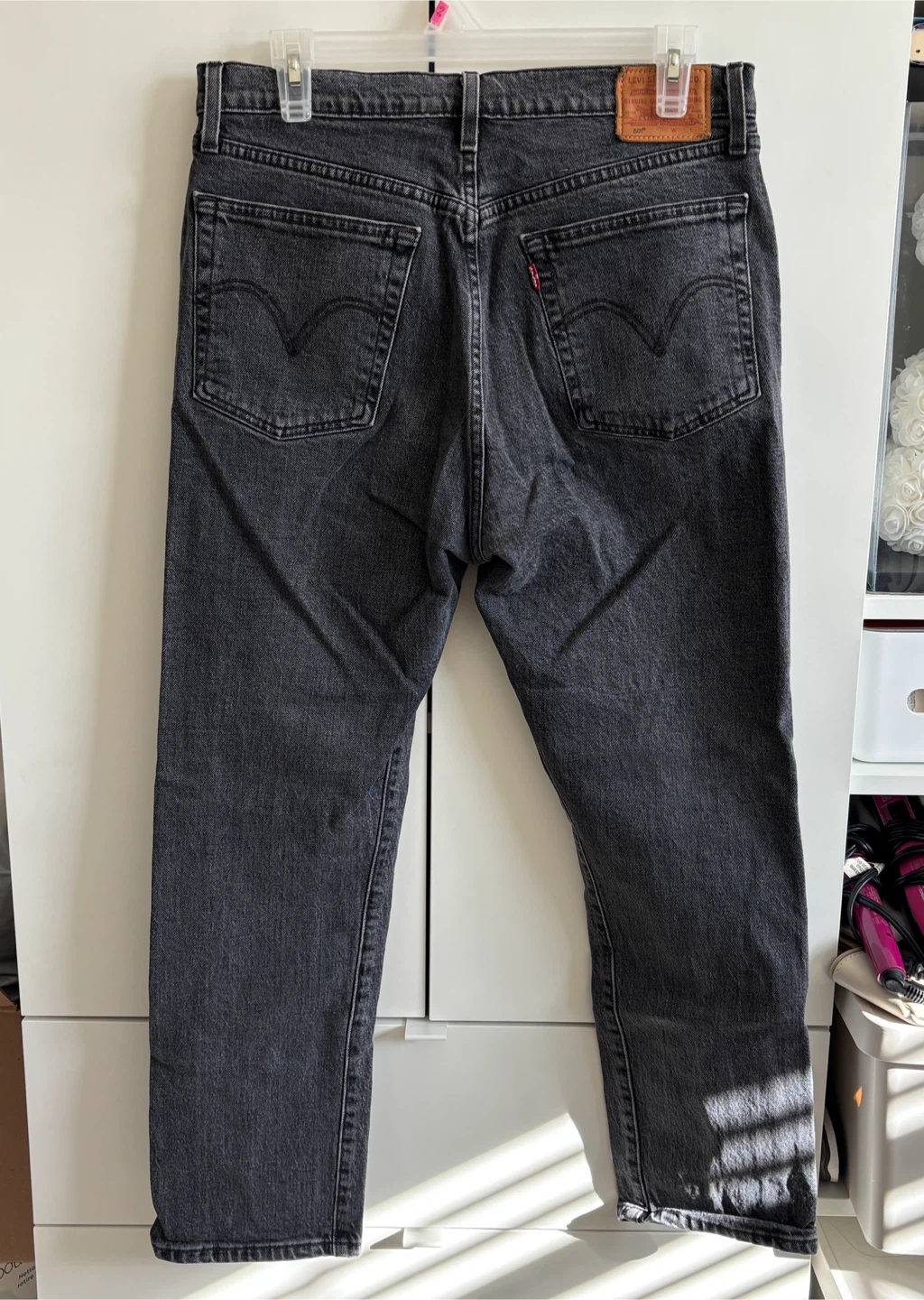 Levi's 501 Jeans - Black/Grey, Size 30 - photo 2