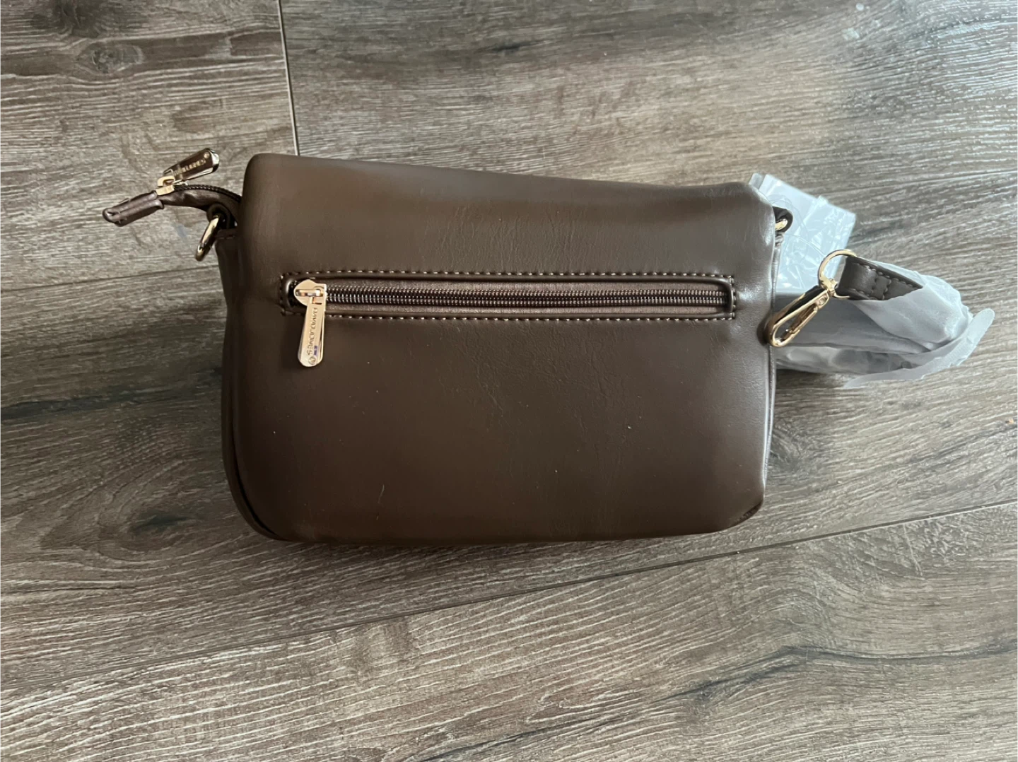 David Jones Brown Crossbody Bag - New - photo 2
