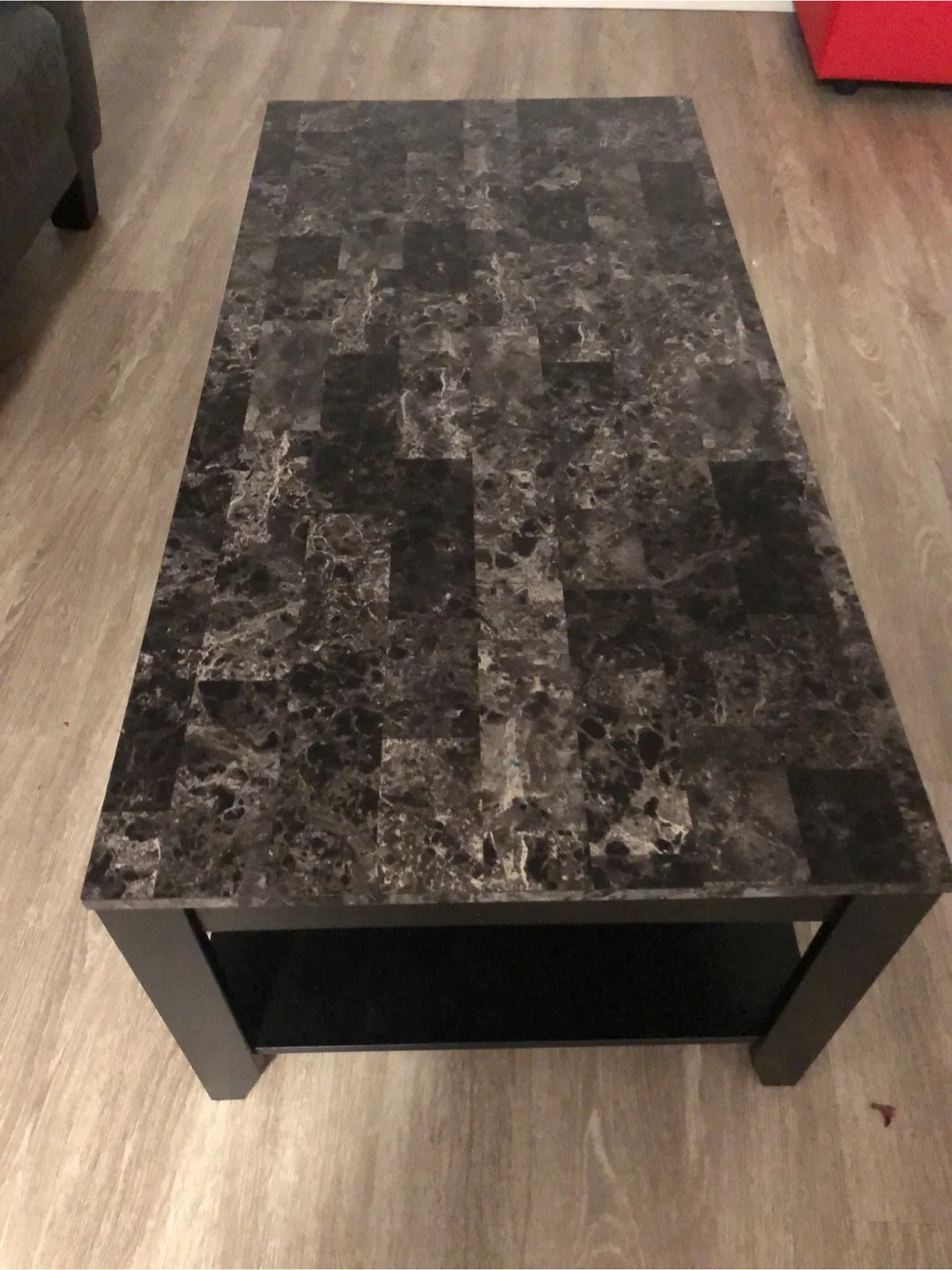 Marble-look Coffee table image indicator(2)