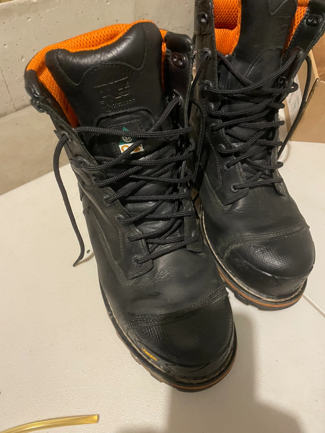 Timberland PRO Boondock Composite Toe Boots - Size 10W