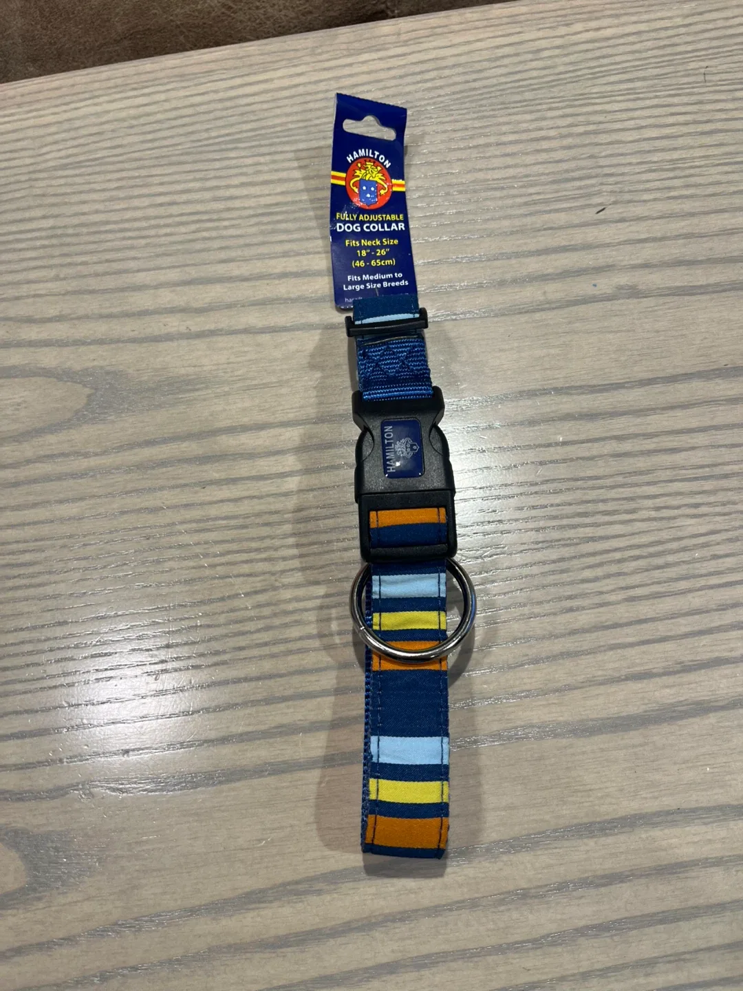 Hamilton Adjustable Dog Collar, 18-26" Neck🥕