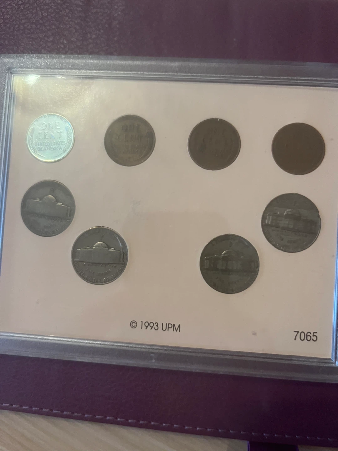 Certified American Historic Society WWII Obsolete Coin Set - photo 5