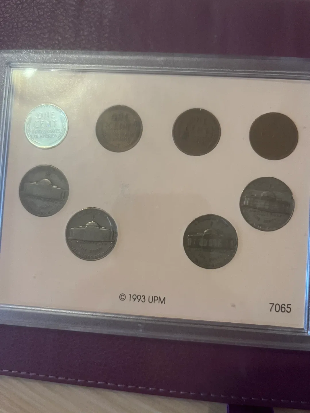 Certified American Historic Society WWII Obsolete Coin Set image indicator(5)