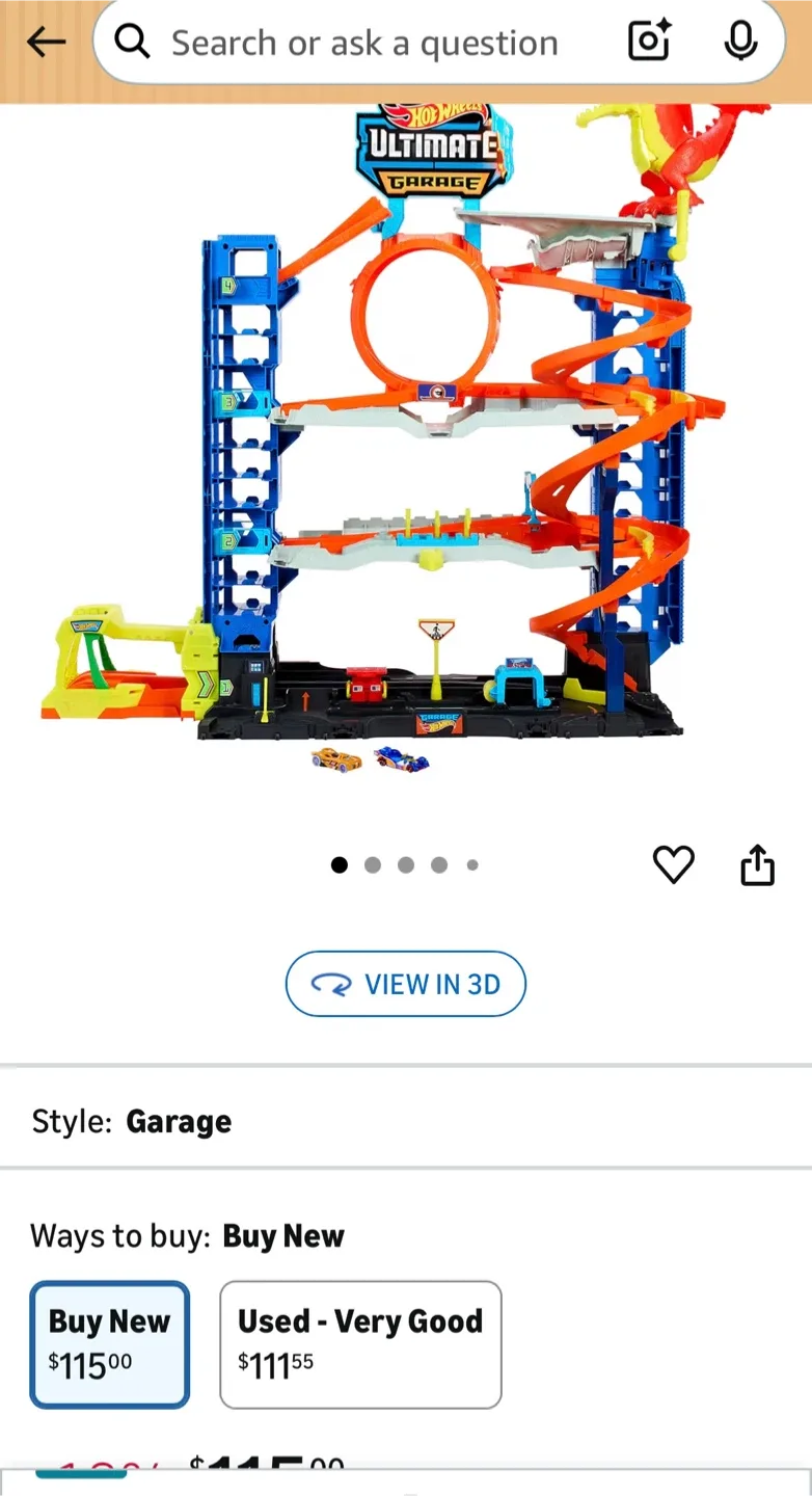 Hot Wheels Ultimate Garage Playset image indicator(3)