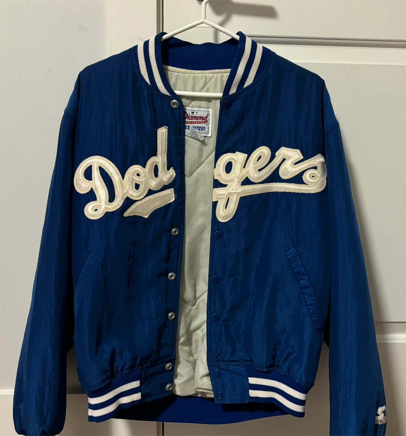 Starter Los Angeles Dodgers Nomo 16 Varsity Jacket - Size M