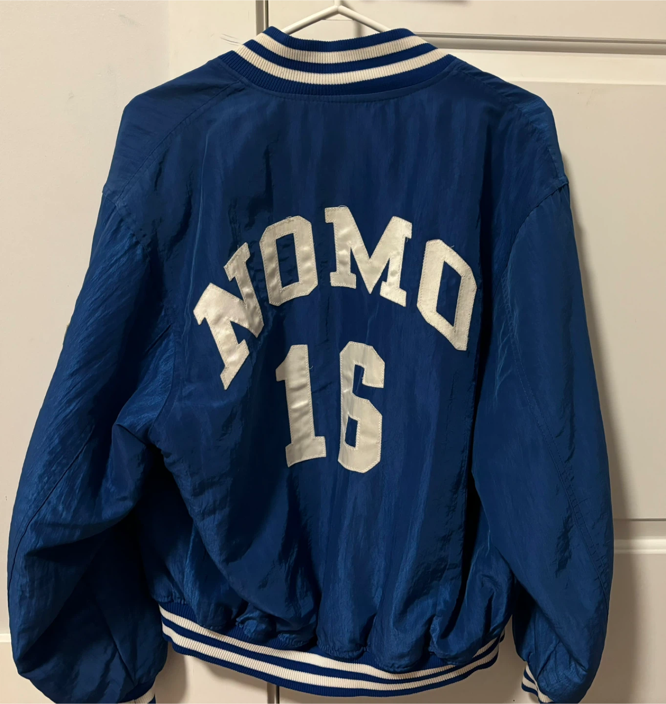 Starter Los Angeles Dodgers Nomo 16 Varsity Jacket - Size M - photo 2