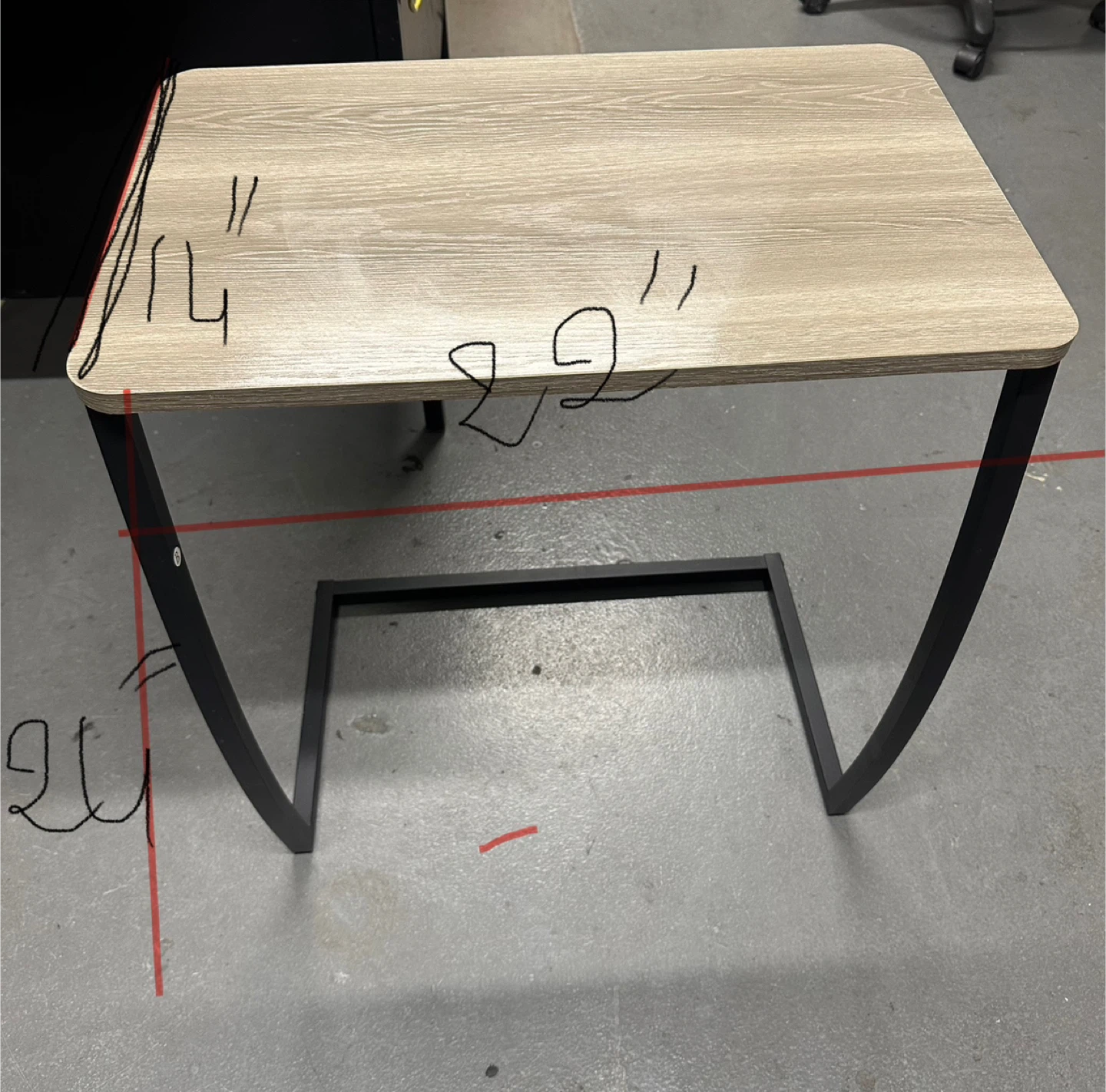 Small Desk, 29" x 14" - photo 2
