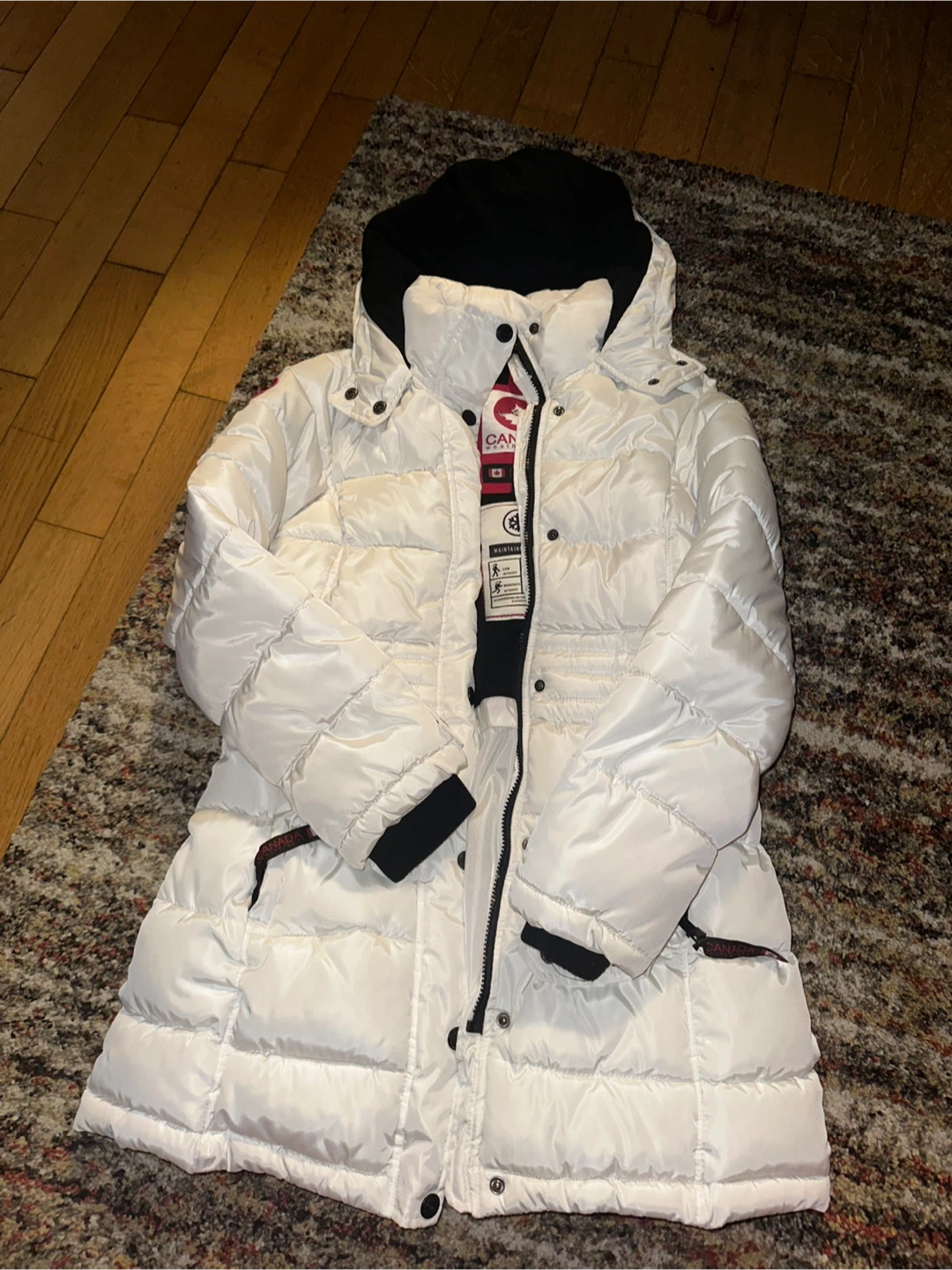 Canada Weathergear White Puffer Jacket - photo 3