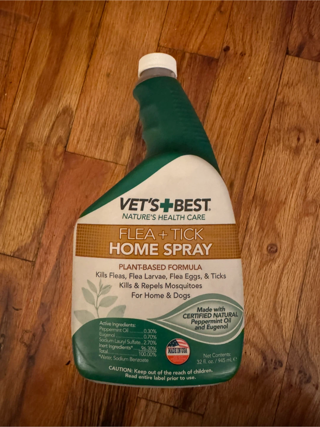 UNOPENED Flea+Tick Home Spray for Home & Dogs
