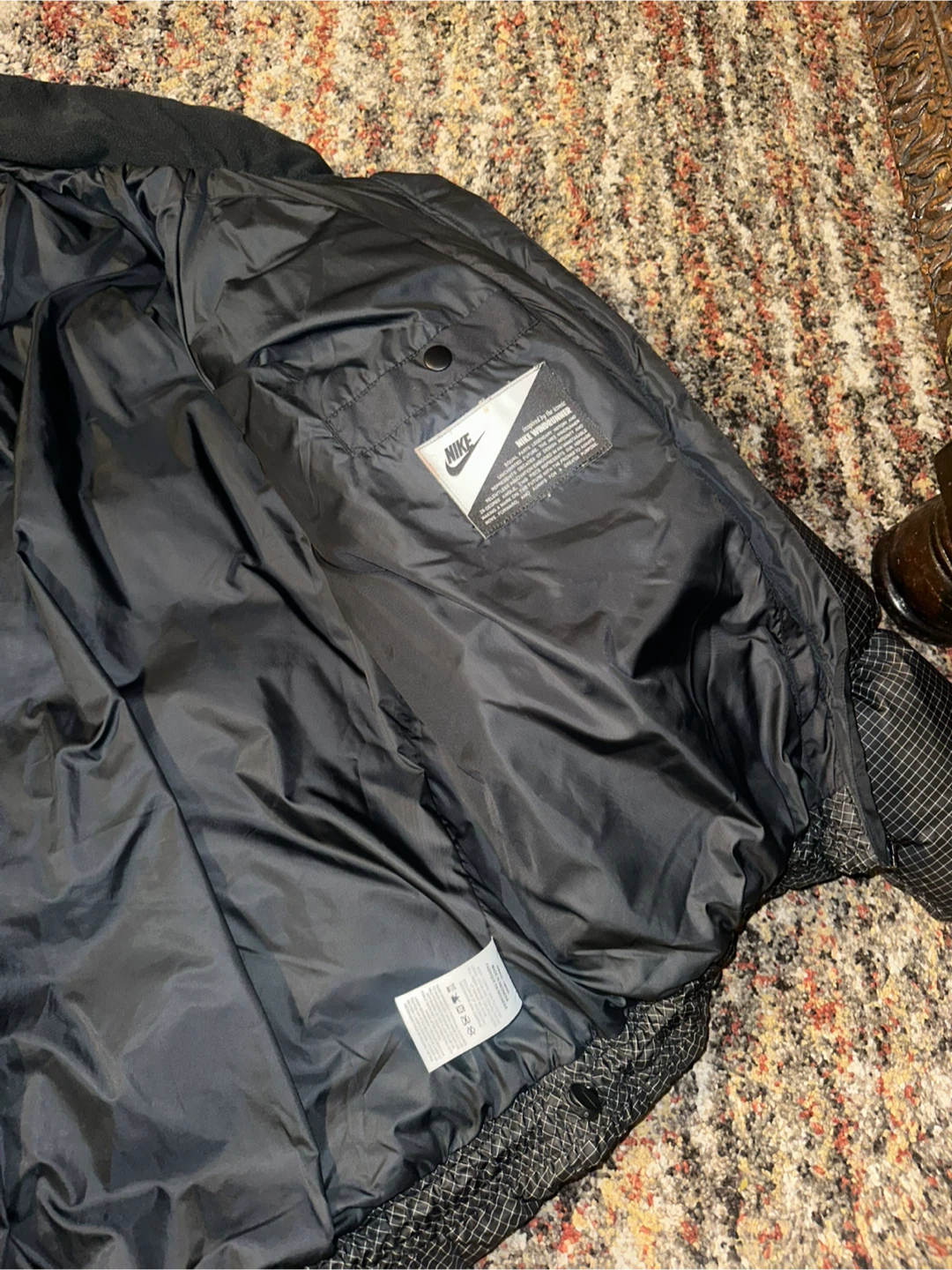 Nike Therma-FIT Black Puffer Jacket - Size P/S - photo 4