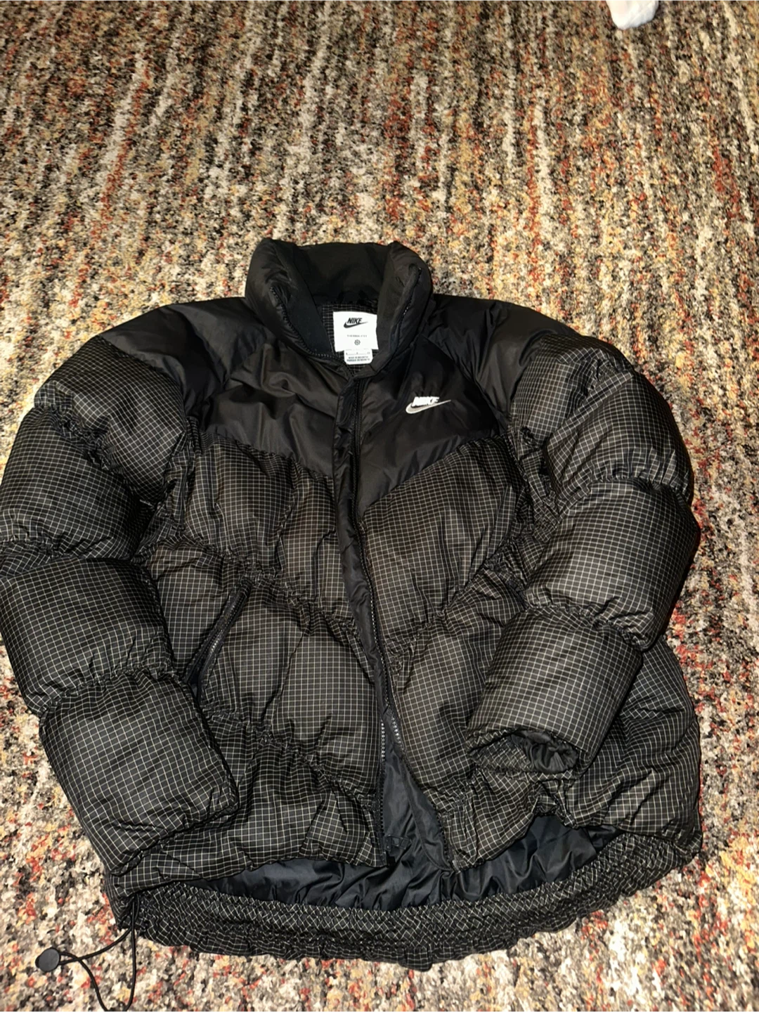 Nike Therma-FIT Black Puffer Jacket - Size P/S - photo 2