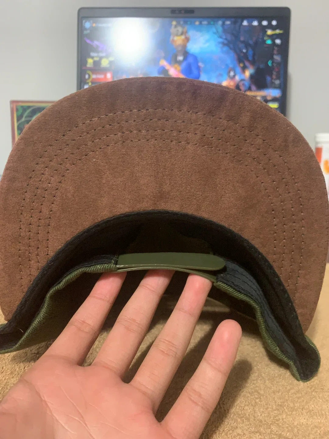 Cuayler Sons Brown & Green Hat