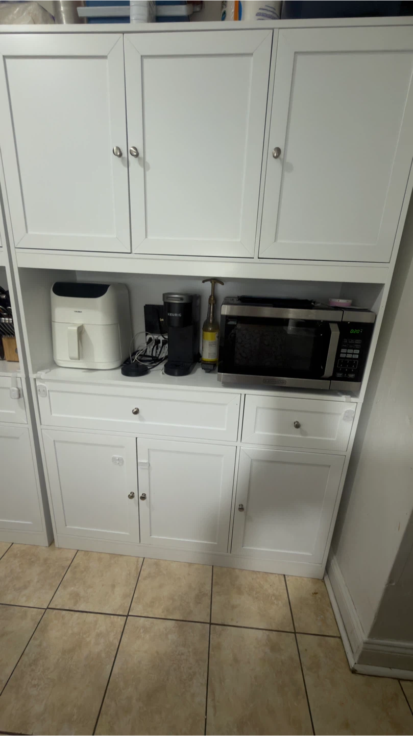 Winston Porter Kitchen Pantry, Microwave Stand