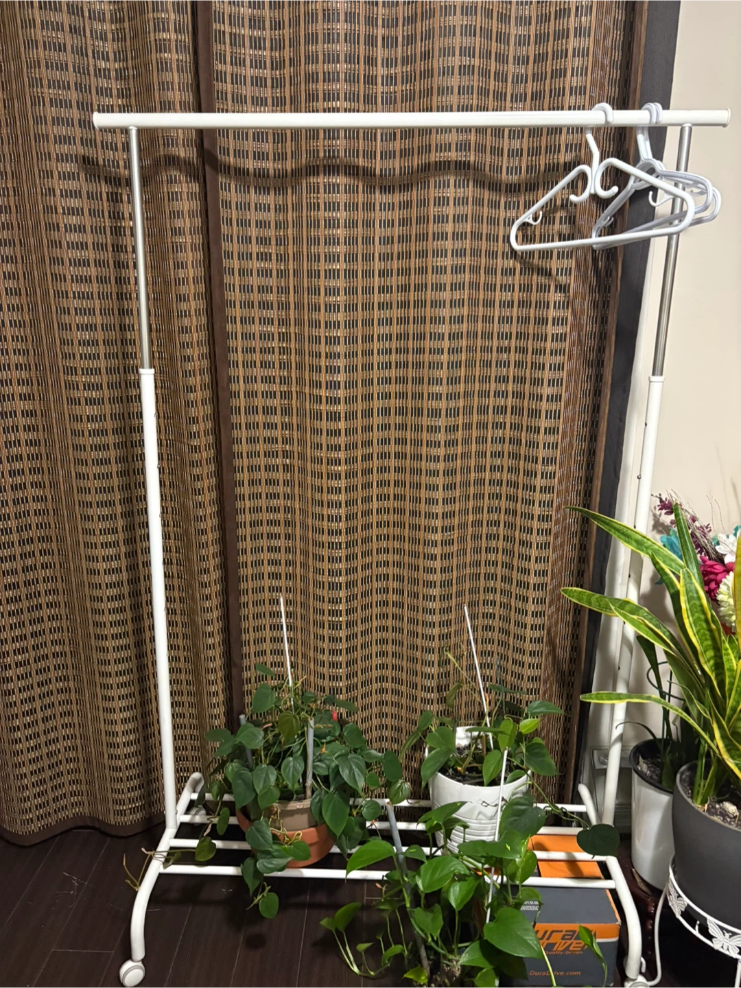 White Clothes Rack 🥕