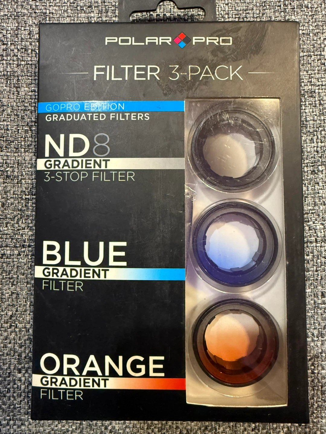 Polar Pro Filter 3-Pack GoPro Edition