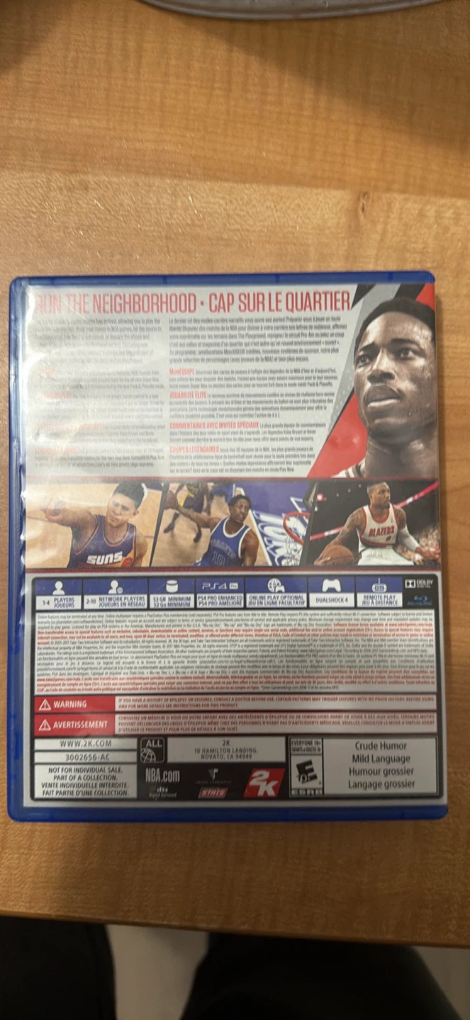 NBA 2K18 PS4 Game - photo 2