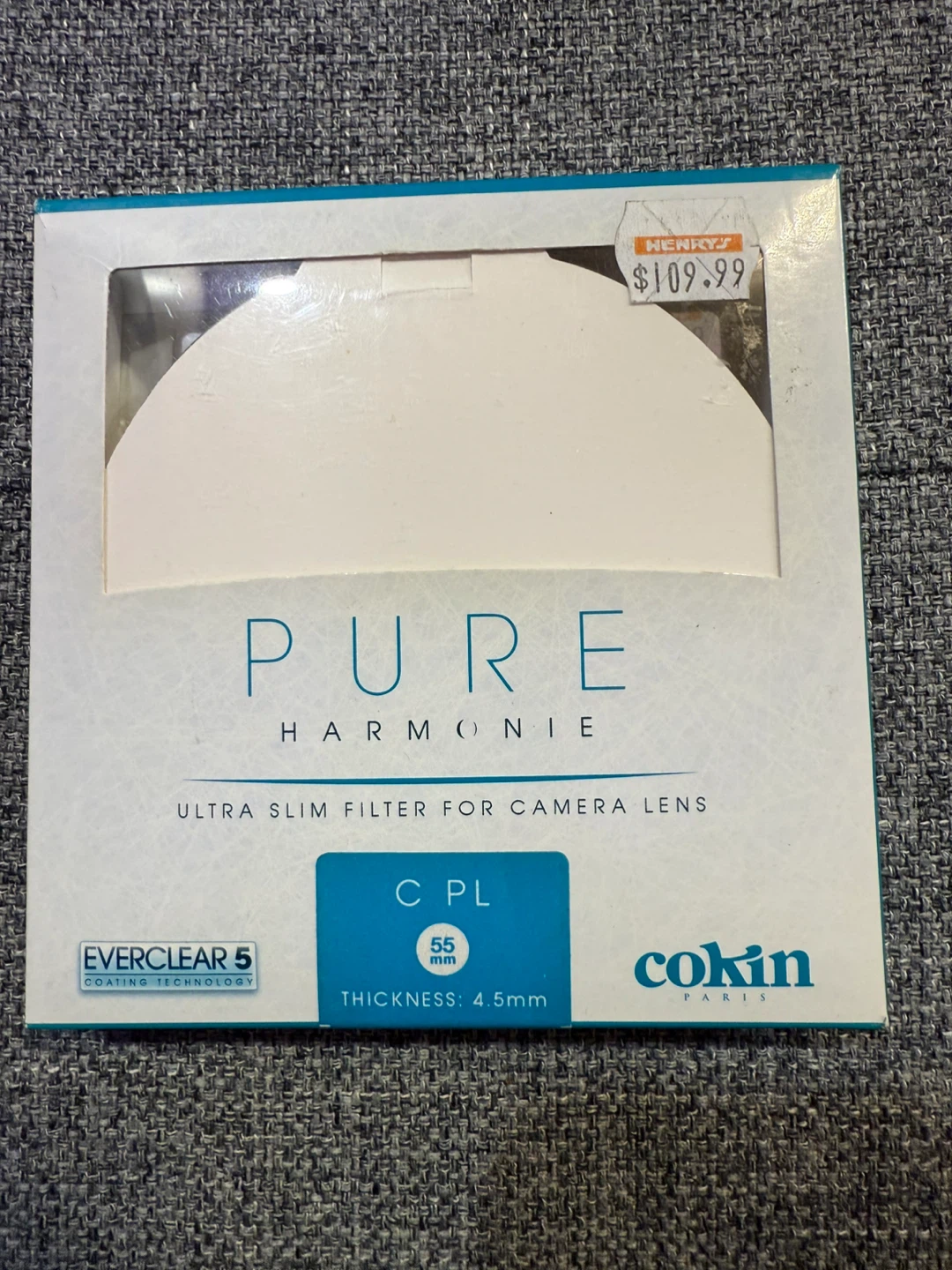 Cokin PURE Harmonie CPL 55mm Camera Lens Filter