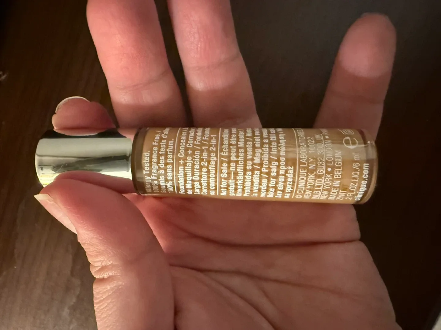 Clinique Beyond Perfecting Foundation + Concealer WN 56 Cashew image indicator(3)