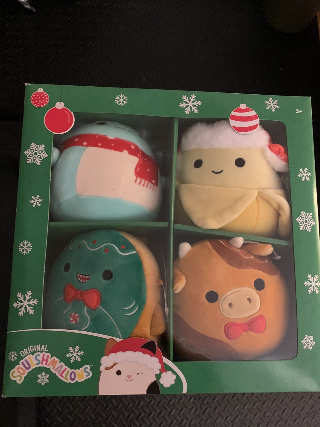 Squishmallows - Christmas Holiday pack of 4