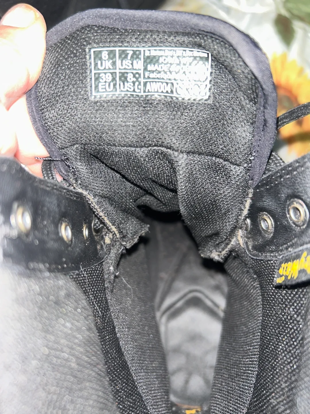 Dr. Martens Black Leather Boots US 8 image indicator(4)