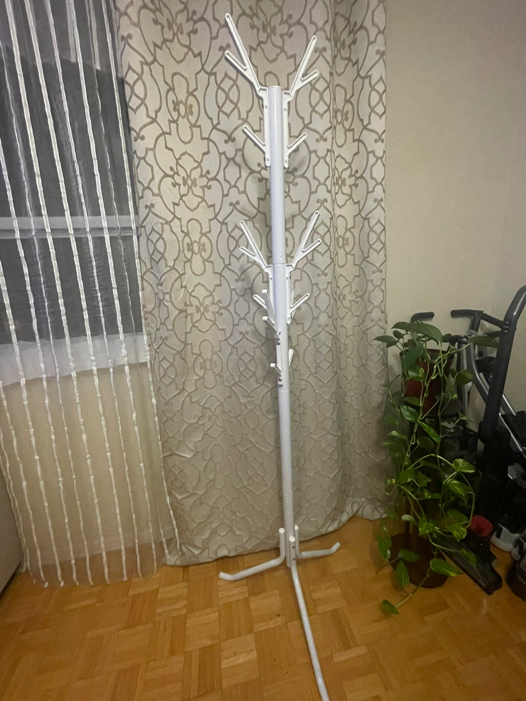 White Coat Rack Stand - photo 5