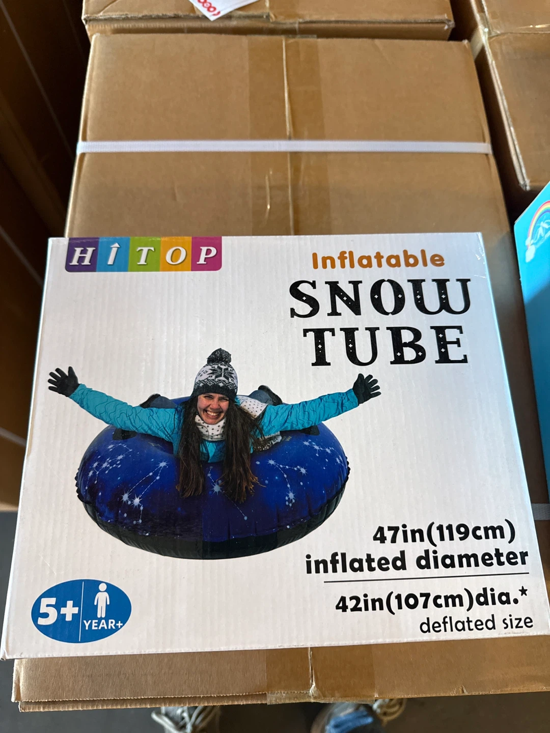 HITOP Inflatable Snow Tube - 47 inch